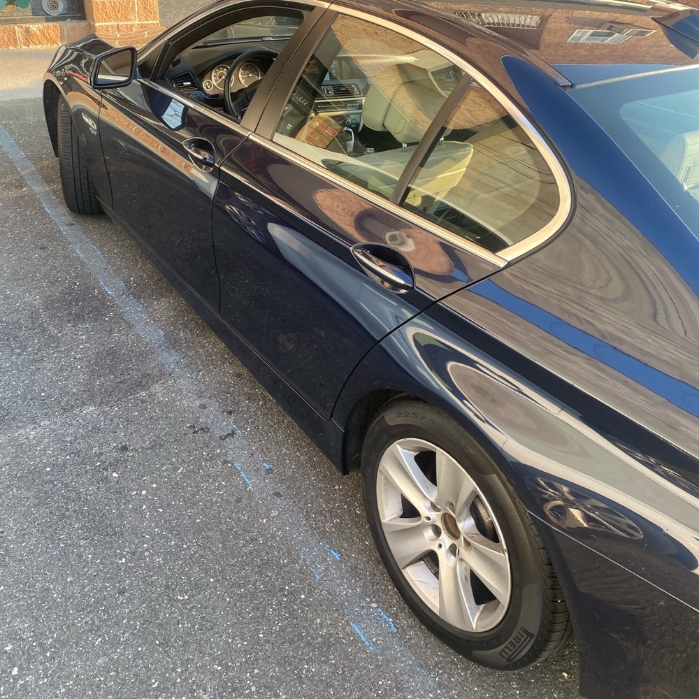 Blue BMW 5 series for sale or best offer